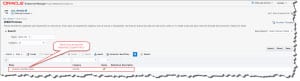 the OWSM custom policy imported into WebLogic domain OWSM Repository
