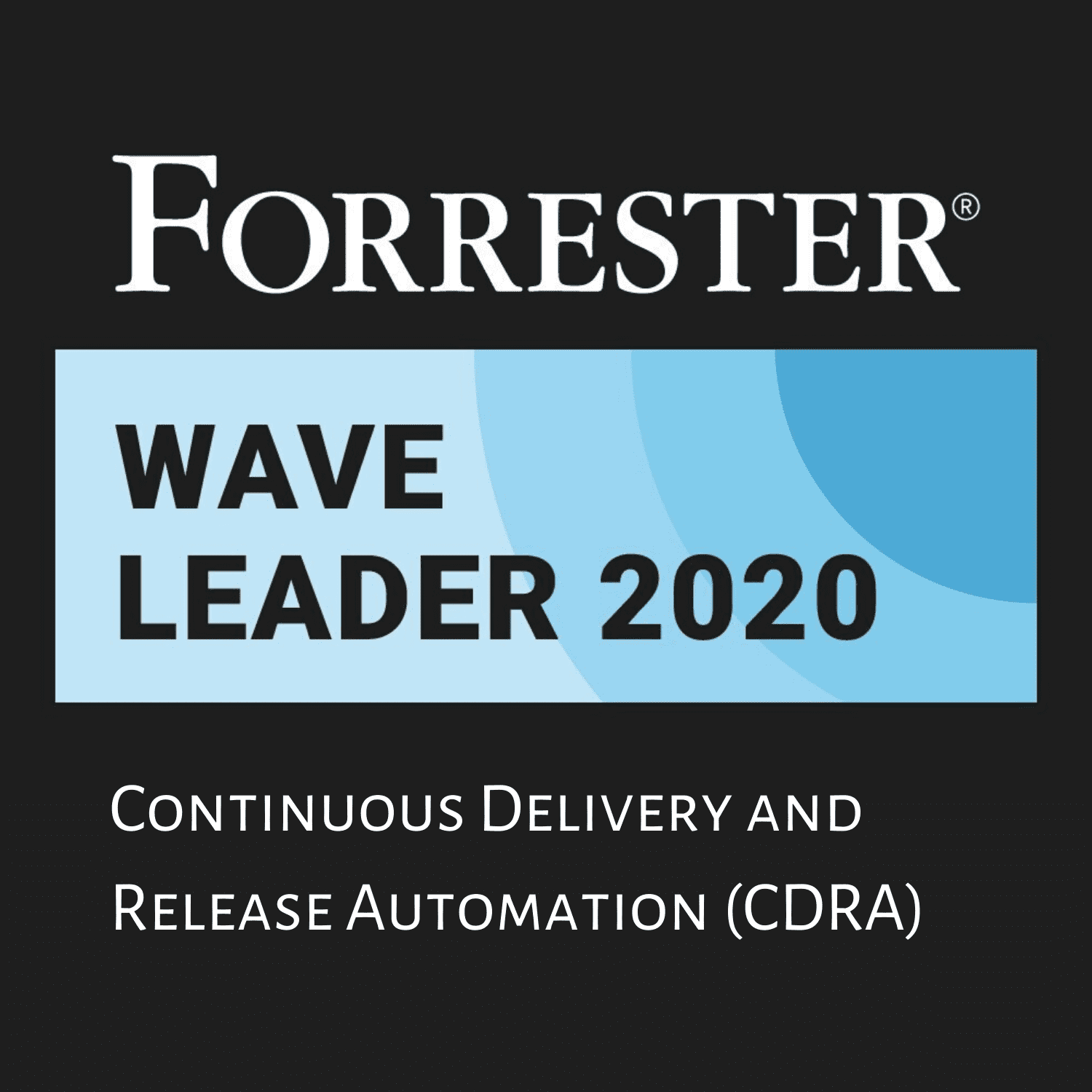 Forrester award for Continuous Delivery and Release Automation (CDRA)